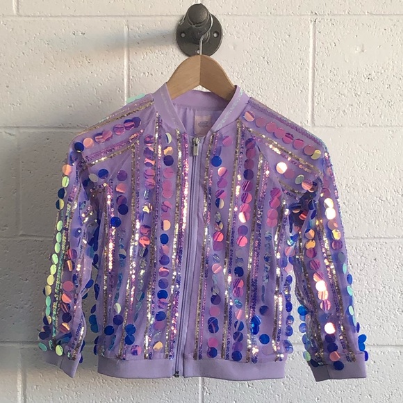 MORE THAN MAGIC 🎯 Long Sleeve Sequins Zip Jacket - Picture 2 of 7